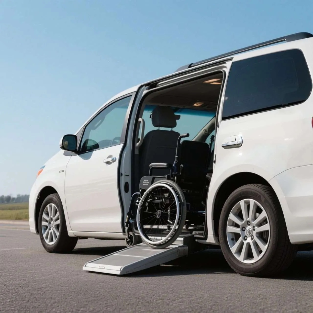 Accessible minivan